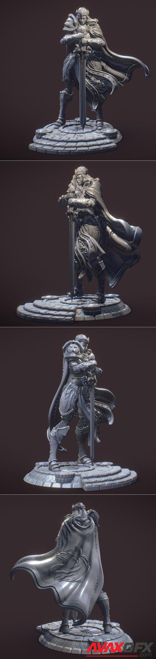 Paladins of Dawn - Alina – 3D Print