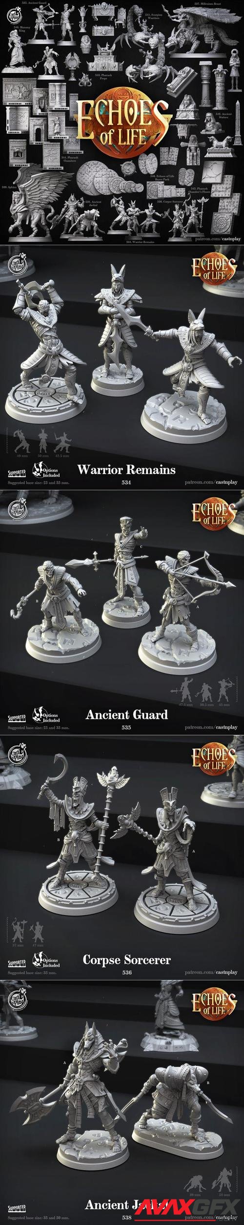 Cast N Play - Echoes of Life June 2022 – 3D Print