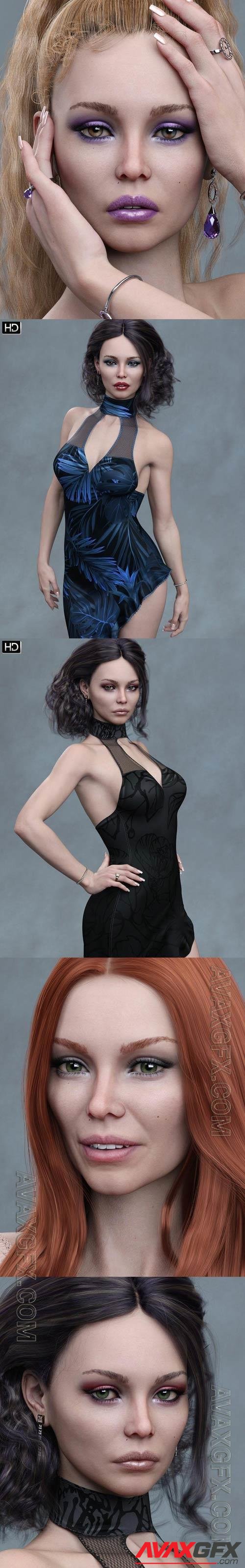 Eileen HD for Genesis 8 Female