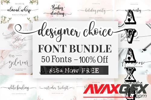 Designer Choice - Font Bundle