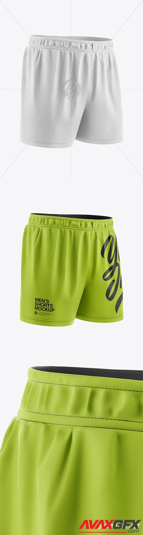 Men's Shorts Mockup 55234