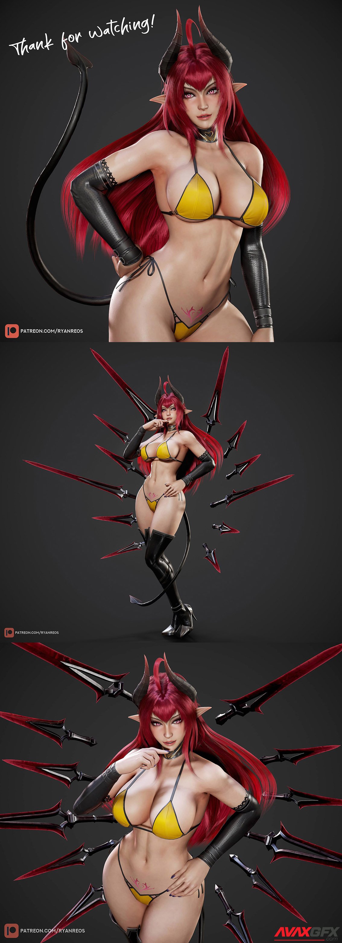 Daemon Girl 3D