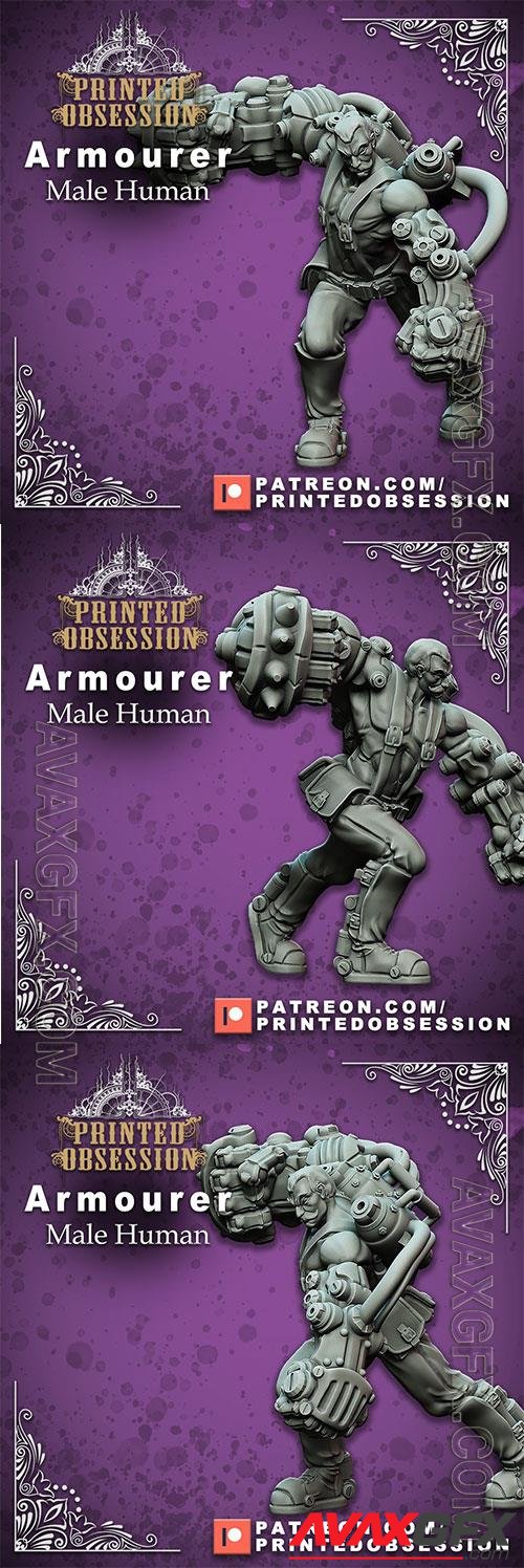 Armourer - Male Human 3D Print