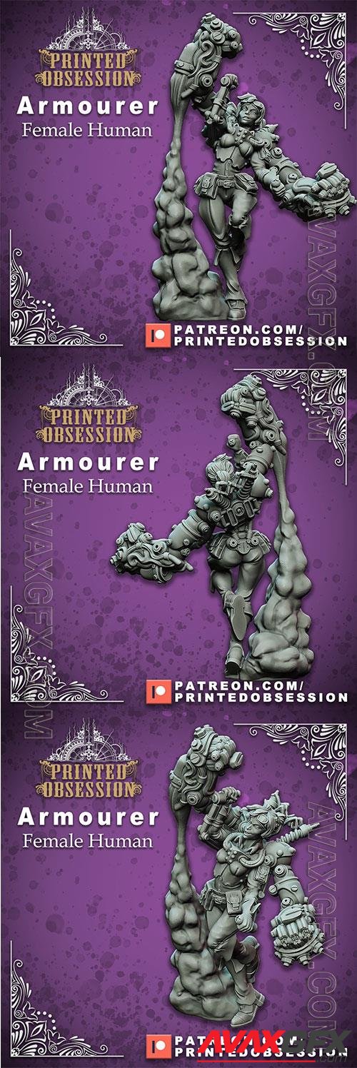 Armourer - Female Human 3D Print