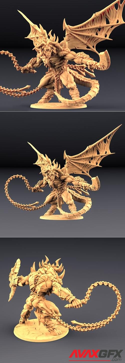 AG Epic Boss - Baalzrodan the Demon King – 3D Print