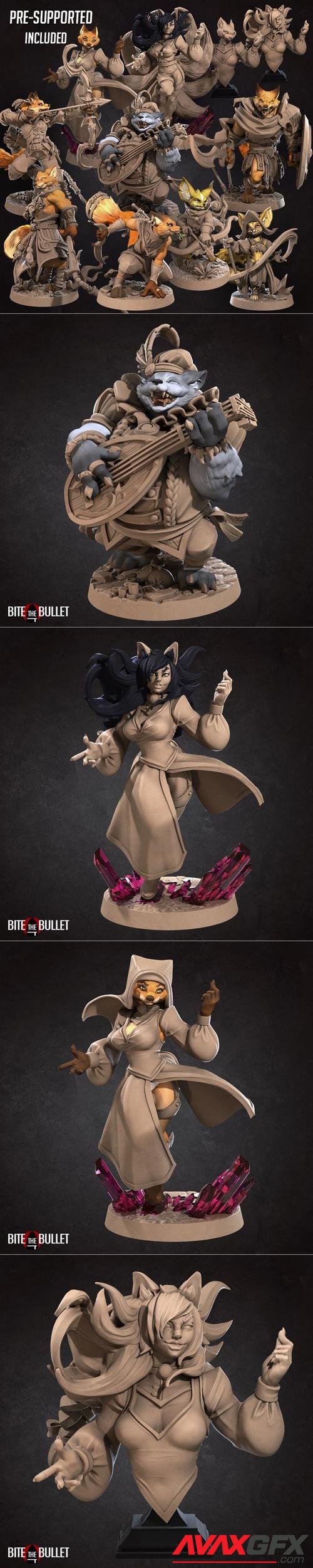 Bite the Bullet - Foxfolk February 2022 – 3D Print