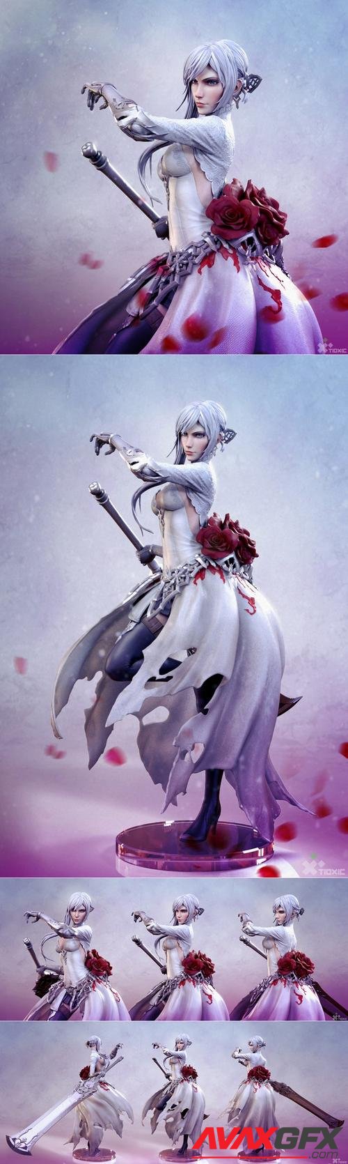 SINoALICE - Snow White – 3D Print