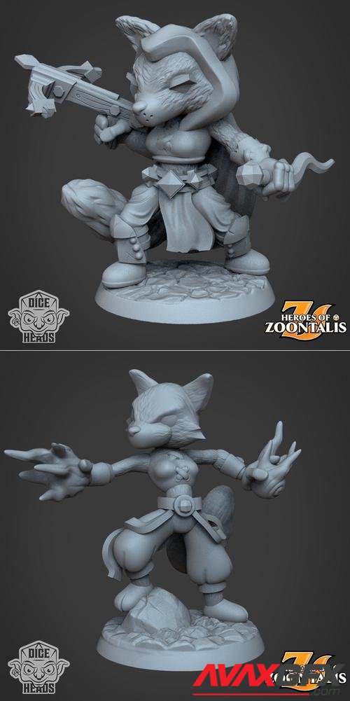 Fox Ranger and Fox Wizard – 3D Print