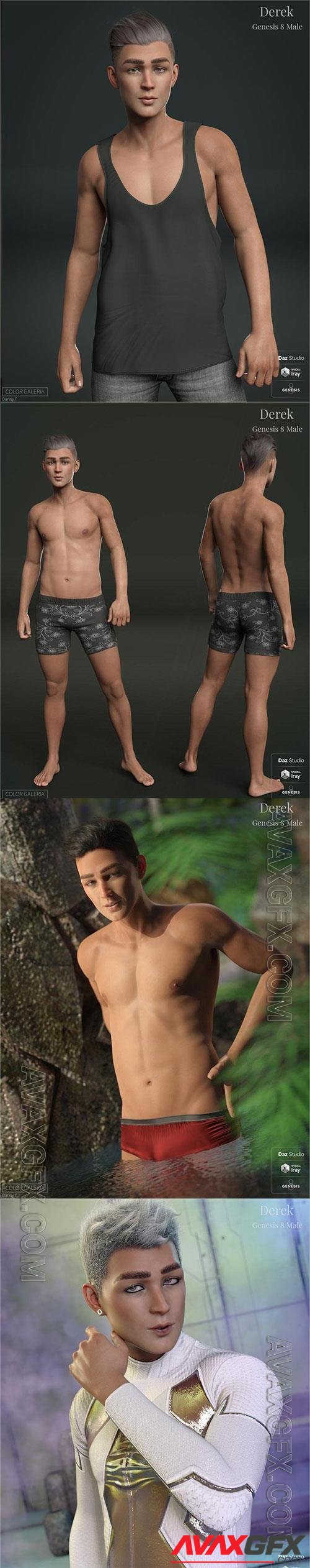CGI Derek for Genesis 8 Male