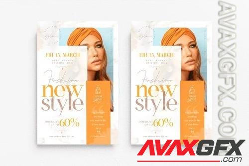 Fashion New Style Flyer Template 