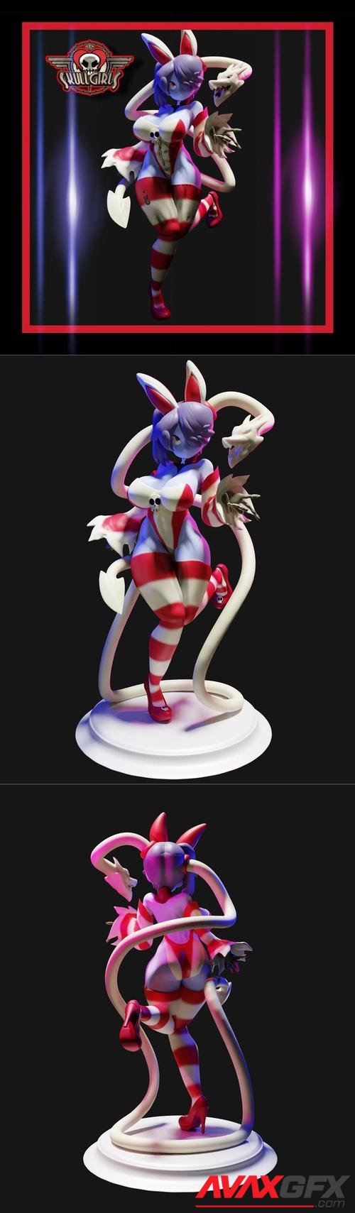 Skullgirls Squigly – 3D Print