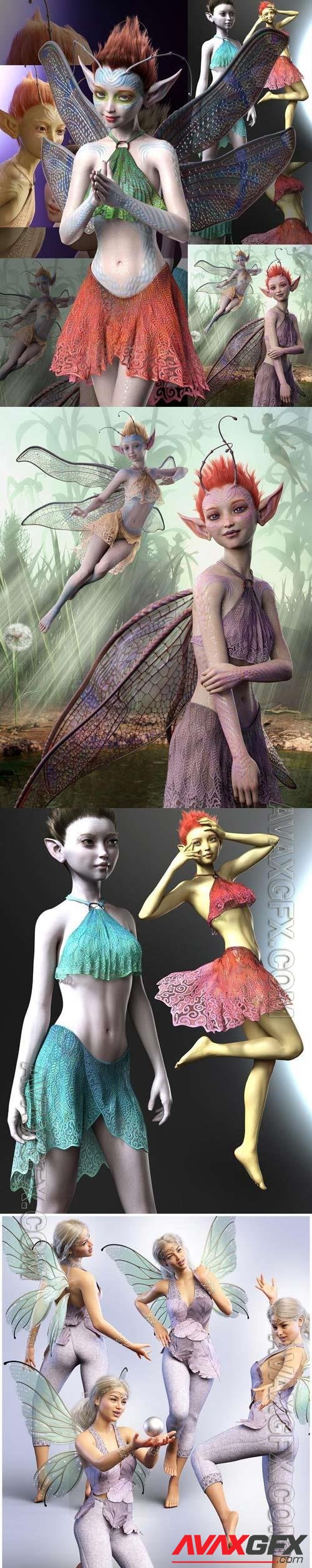 Orla Fae Bundle for Genesis 8 Female