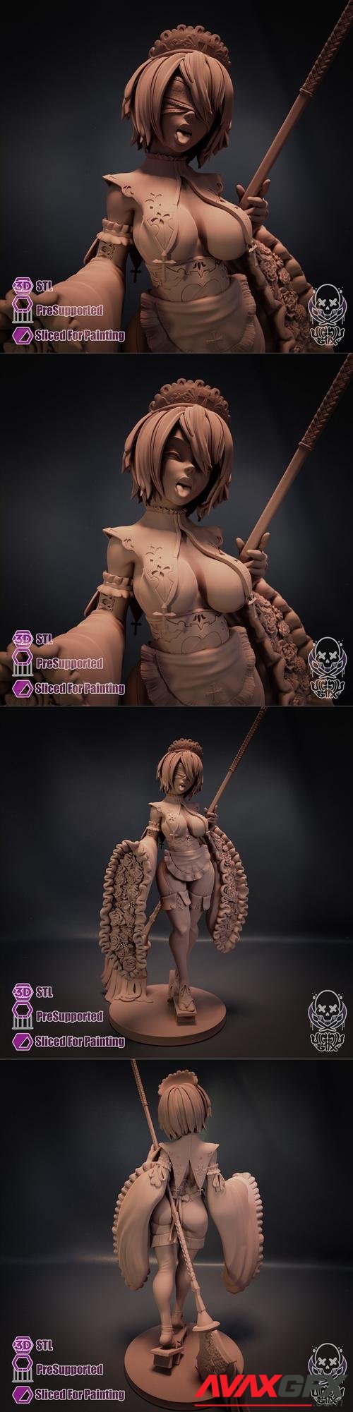 Holy Maid 2B – 3D Print