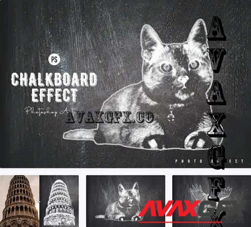 Chalkboard Effect Action - PGA4P22