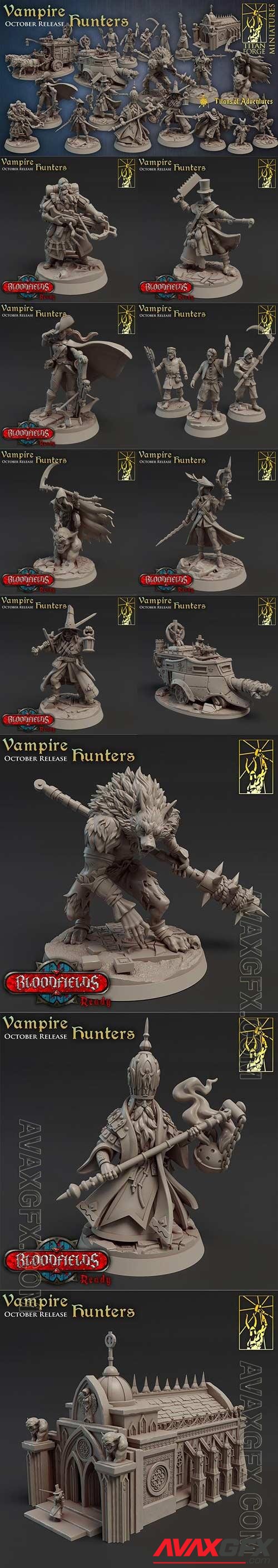 Vampire Hunters 3D Print