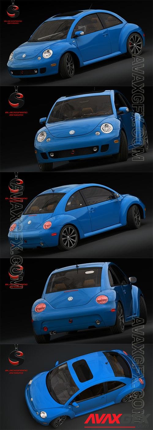 2004 Volkswagen New Beetle 3D Model