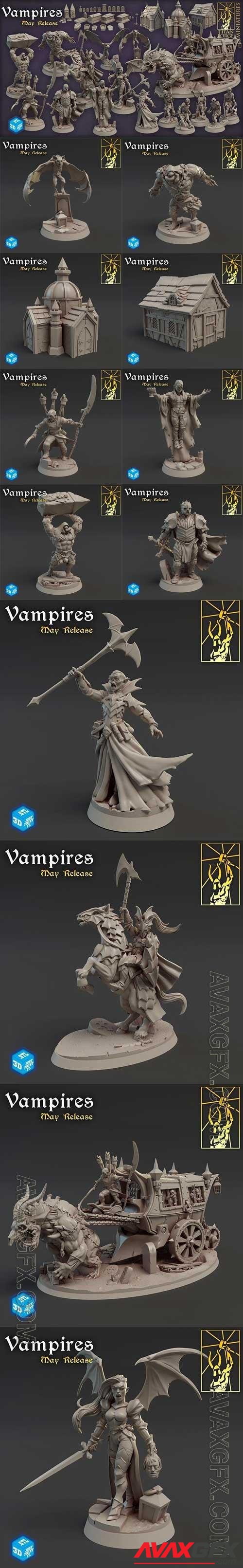 Vampires 3D Print