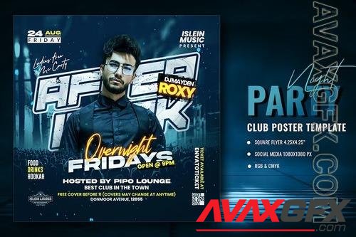 Night Club Flyer BKDFSUF