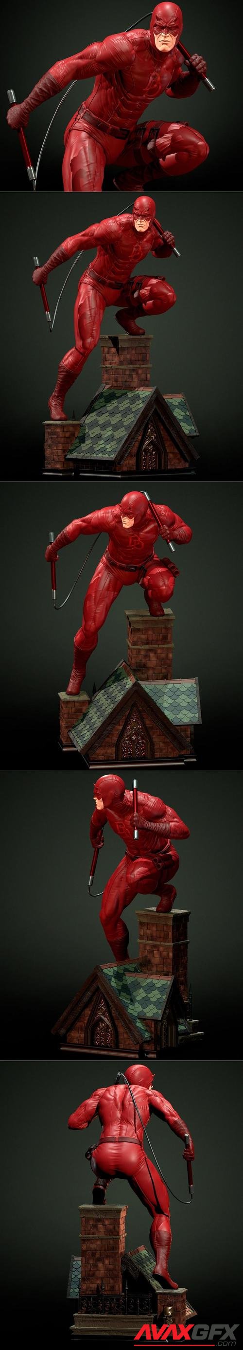 Daredevil Demolidor – 3D Print