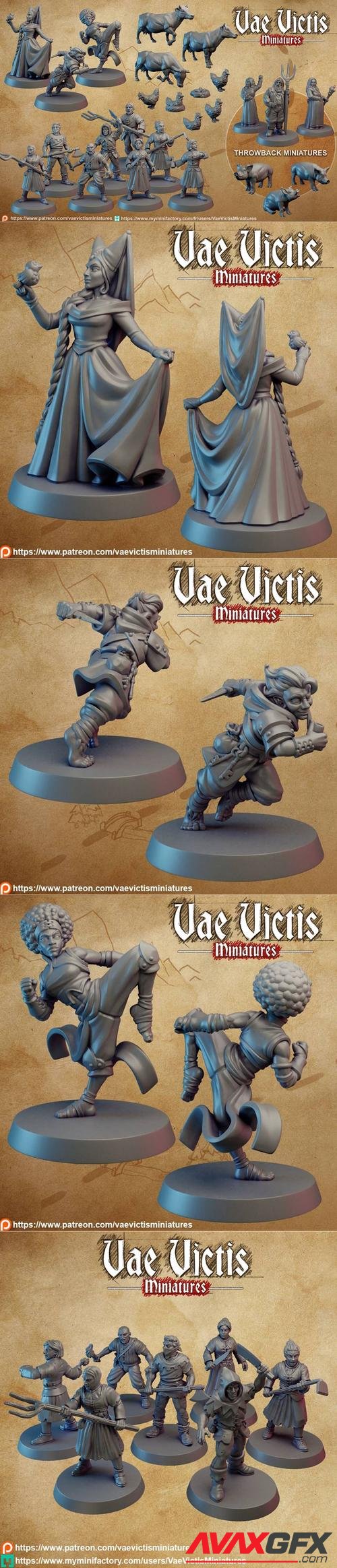 Vae Victis Miniatures August 2022 – 3D Print