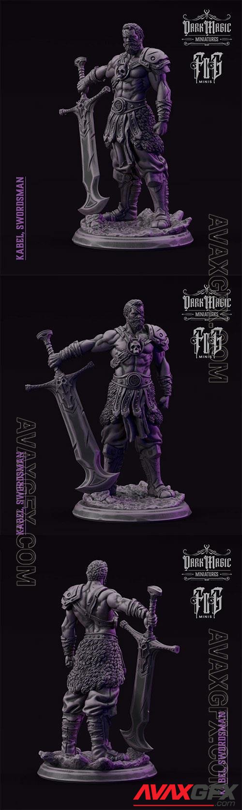 Kabel The Swordsman 3D Print