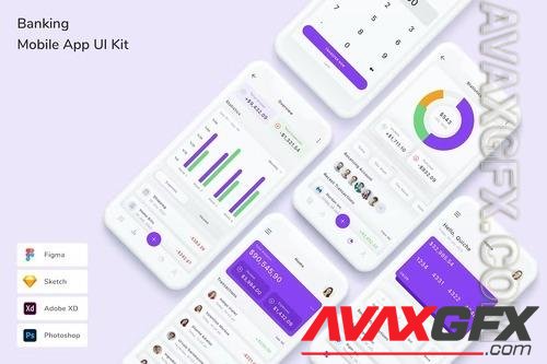 Banking Mobile App UI Kit 2S2ESQZ