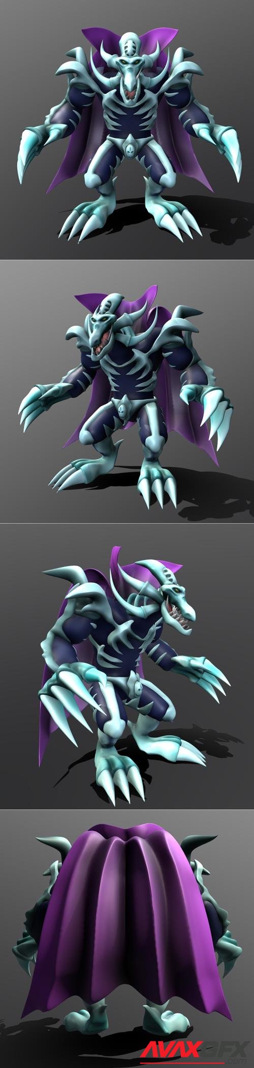 Yugioh Zera the Mant – 3D Print