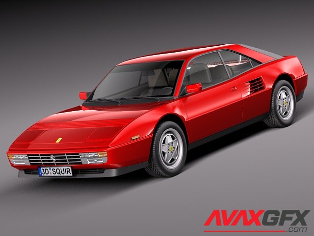 Ferrari Mondial 8 1980 3D