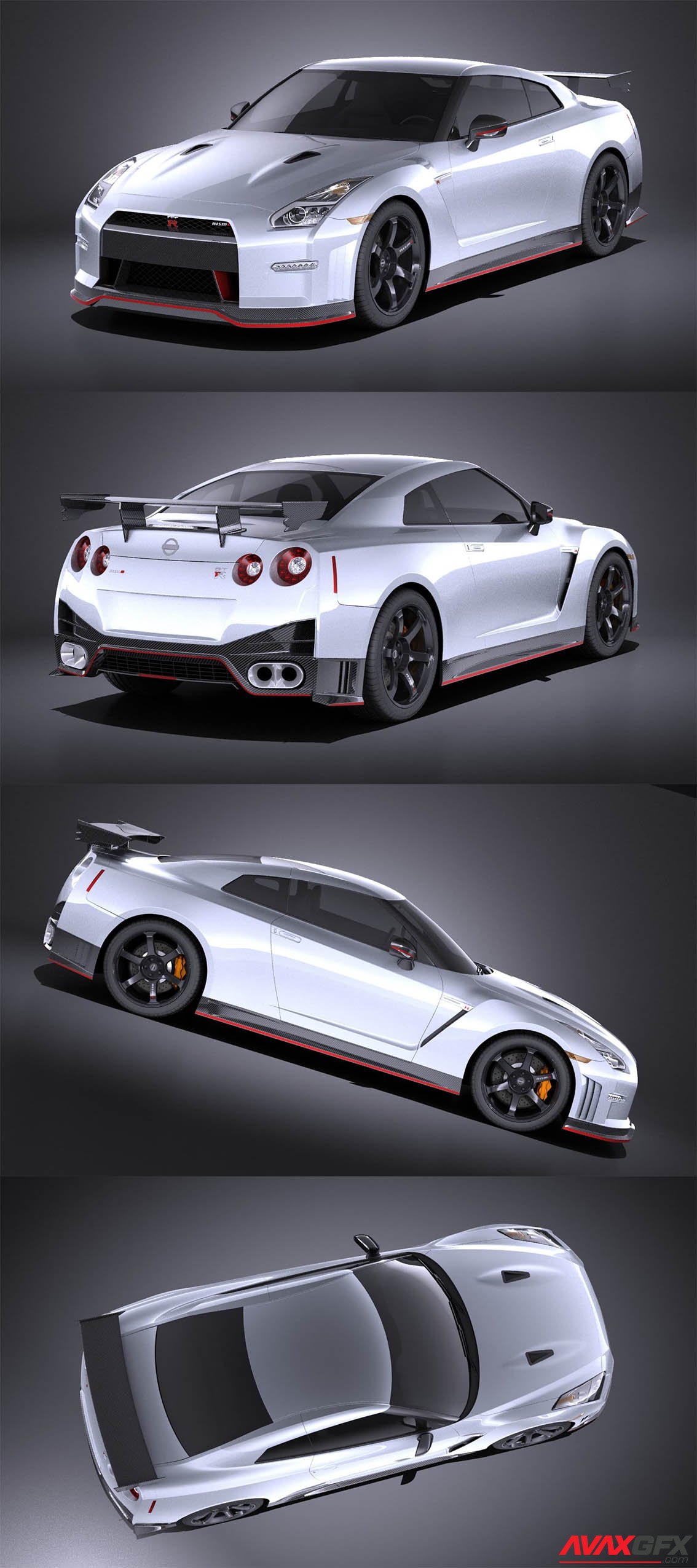 Nissan GT-R Nismo 2015 3D