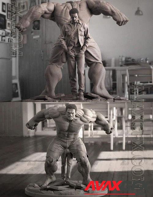 Hulk bruce 3D Print