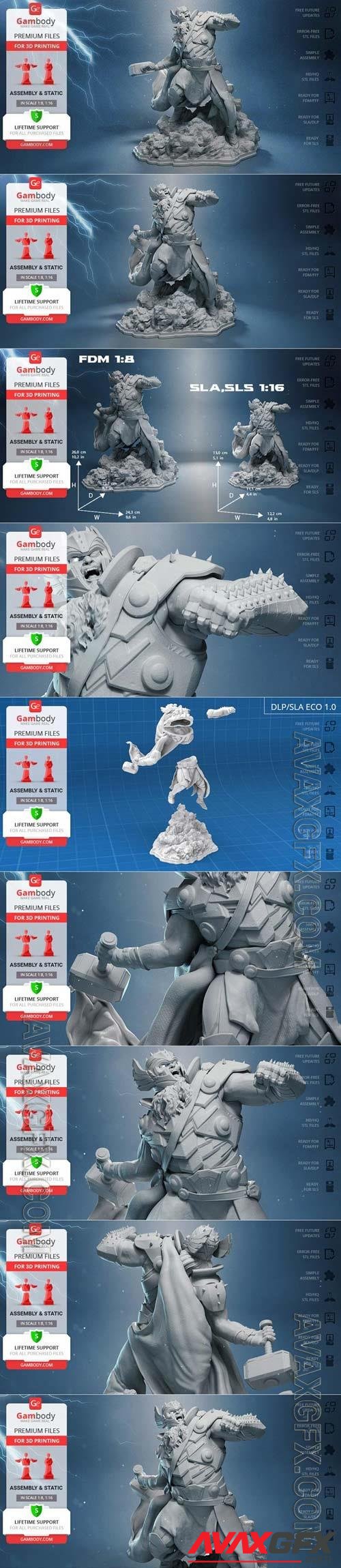 King Thor 3D Print