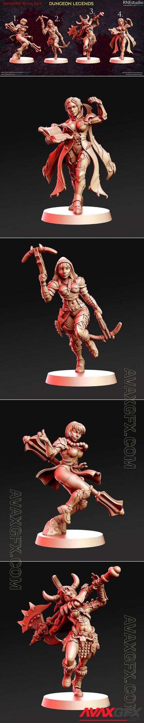 Dungeon Legends - Bonus Pack 3D Print