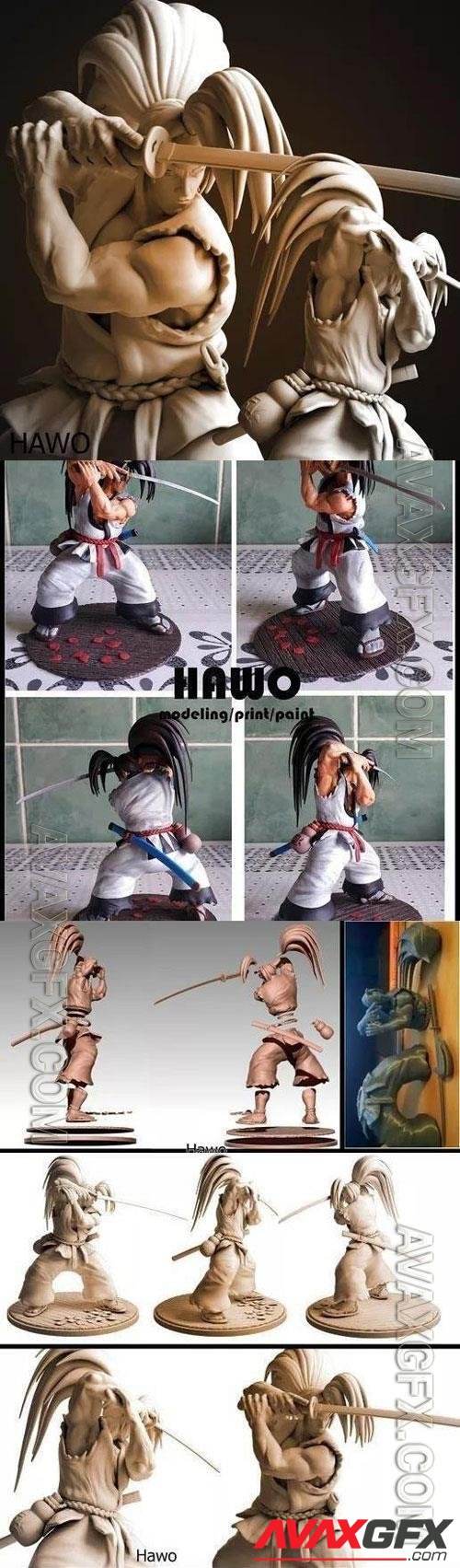 Haohmaru Samurai Shodown fighter 3D Print