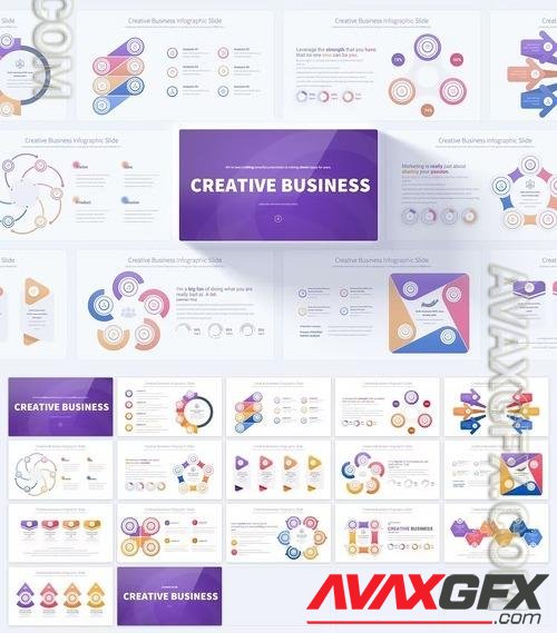 Creative Business - PowerPoint Infographics Slides