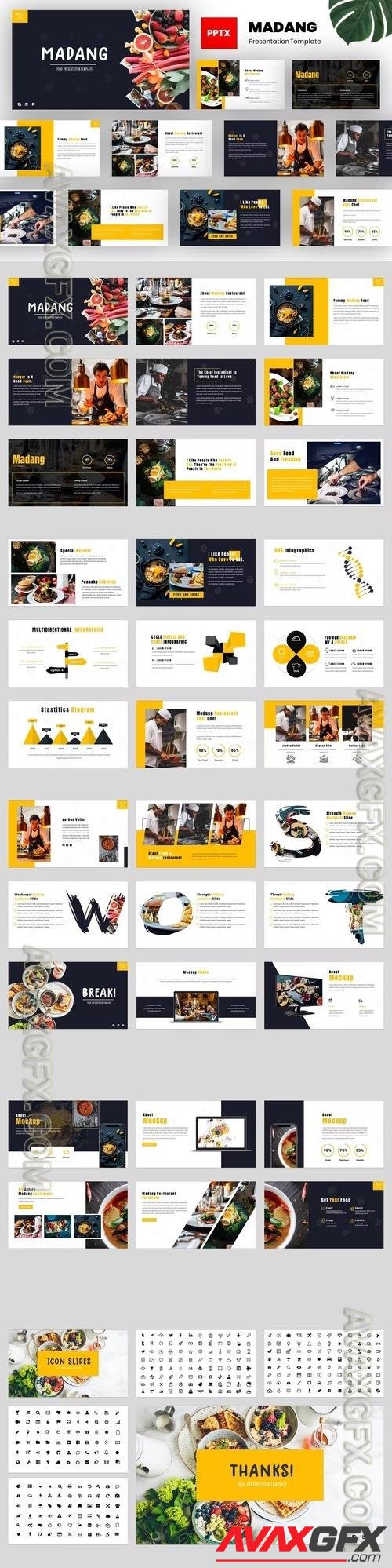 Madang - Food & Culinary Powerpoint Template