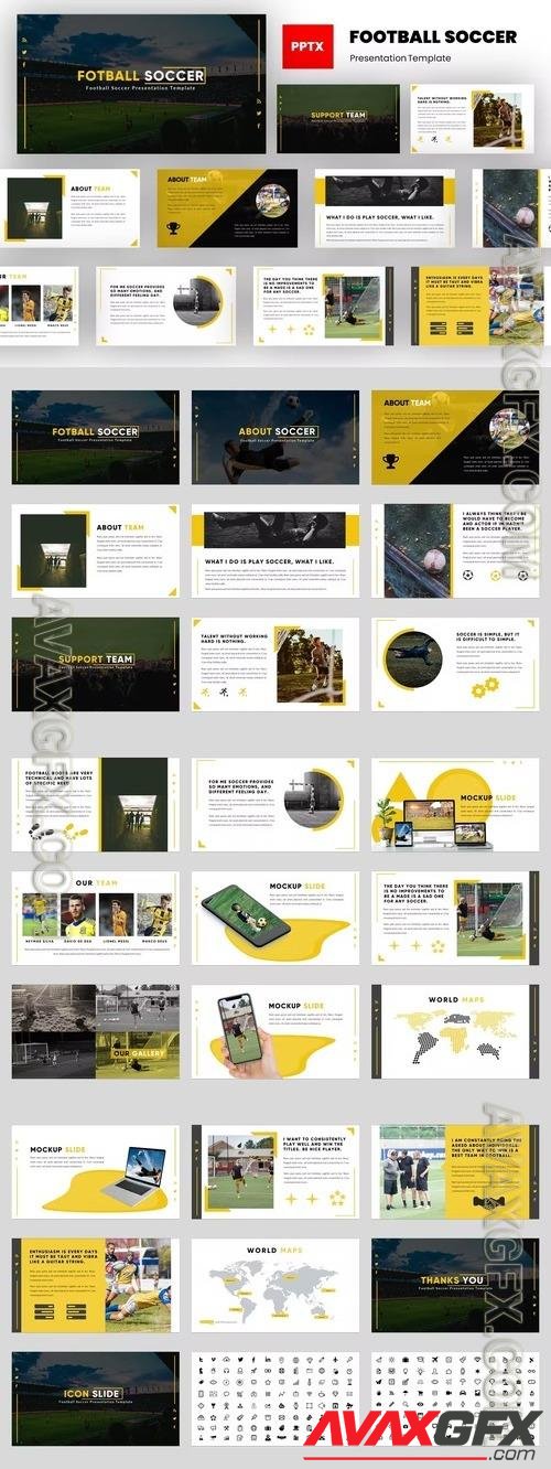 Soccer & Football Club Powerpoint Template