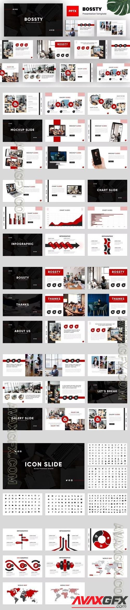 Bossty - Business Powerpoint Template