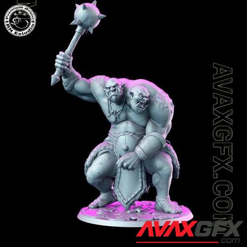 Ettin - Two Head Ogre 3D Print