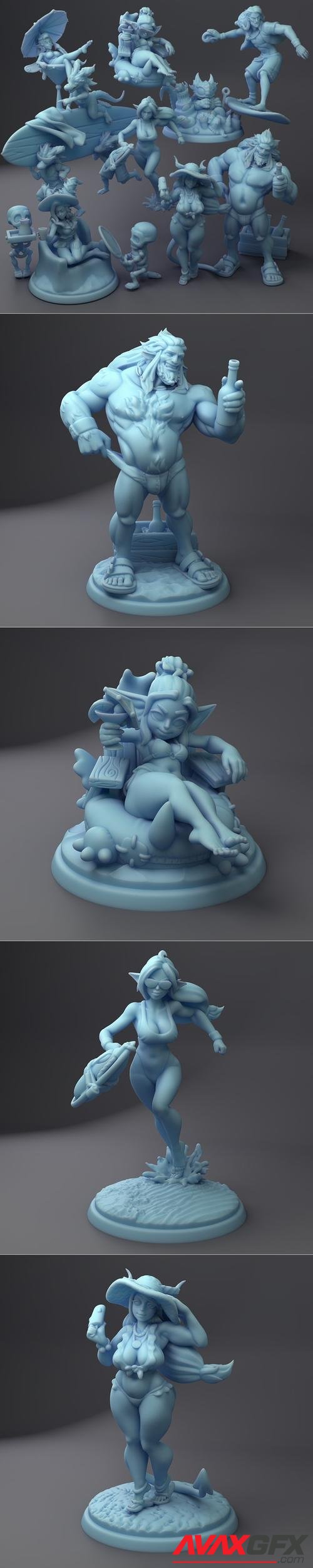 Twin Goddess July 2022 – 3D Print