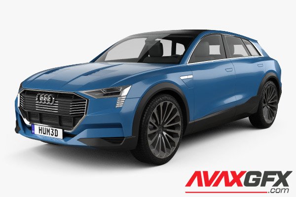 Audi E-tron Quattro 2015 3D