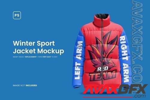 Winter Sport Jacket Mockup PH5ZF9X