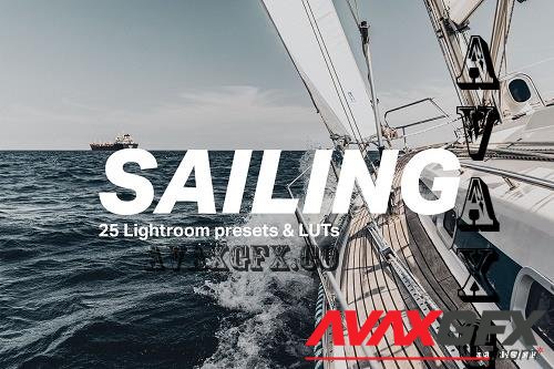 25 Sailing Lightroom Presets LUTs - 7520297