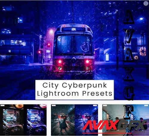 City Cyberpunk Lightroom Presets - D7L8QUB