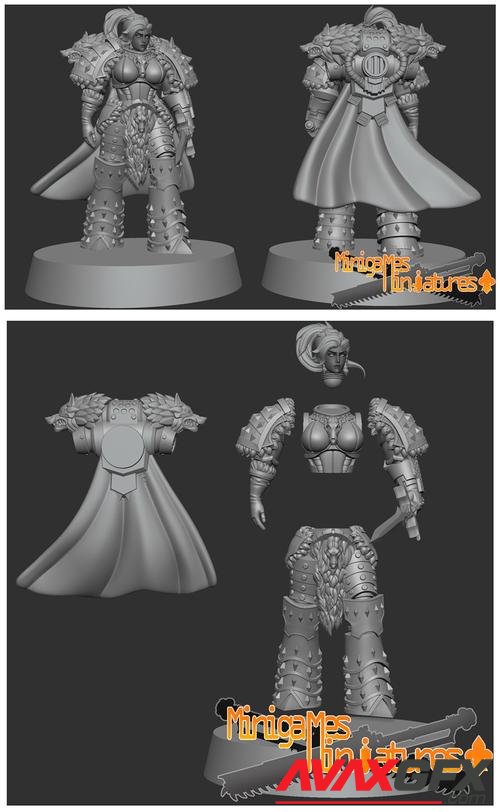 Russ Anime Figurine Pose 1 – 3D Print