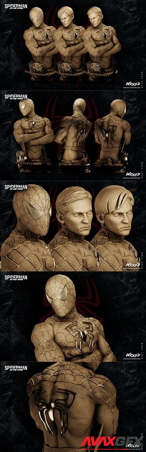 Wicked - Marvel Spiderman Bust – 3D Print