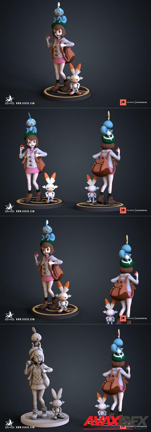 Gloria - Pokemon Sword and Shield – 3D Print