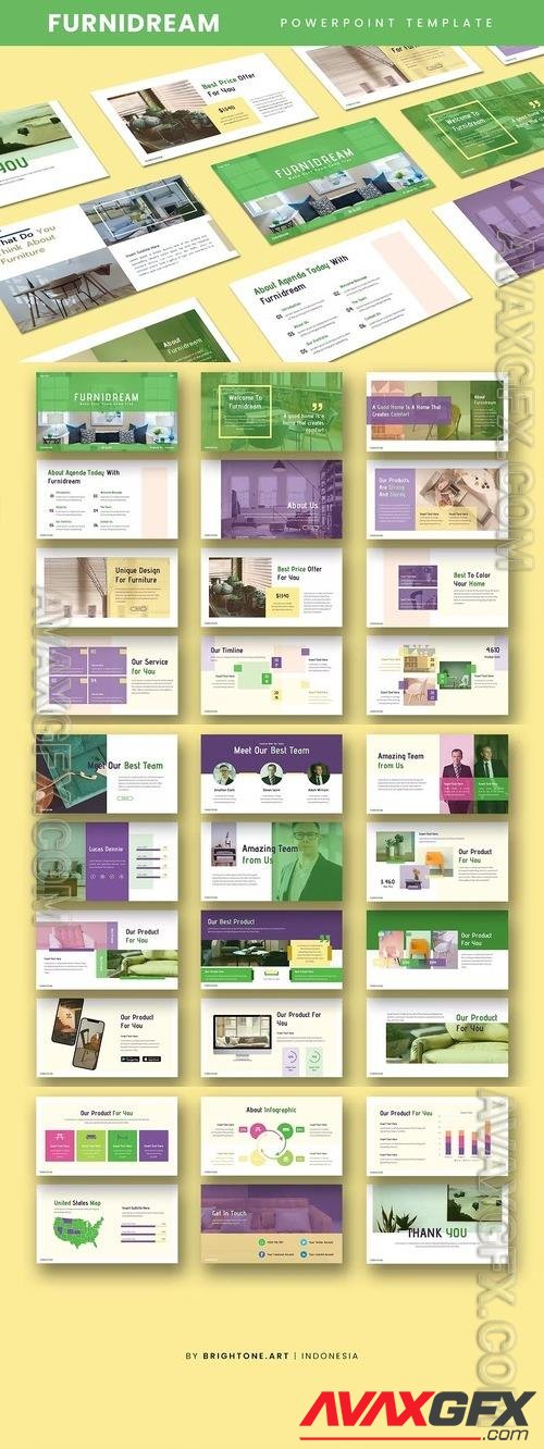 Powerpoint Template - Furniture Dream