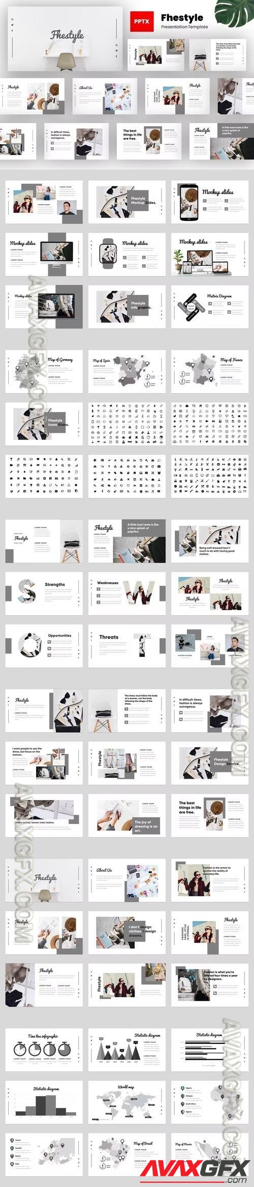 Festile - Fashion Powerpoint Template