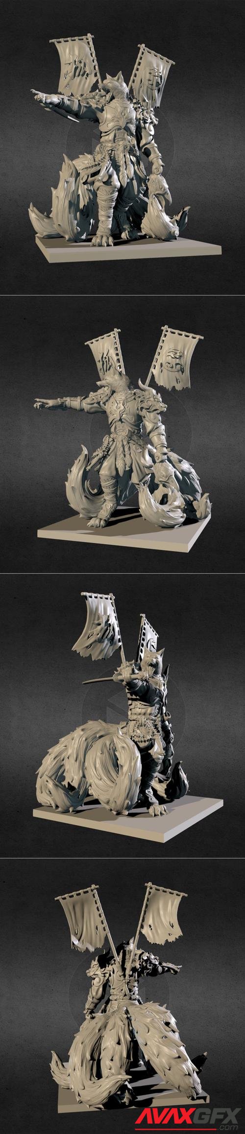 ODA kitsune shogun – 3D Print