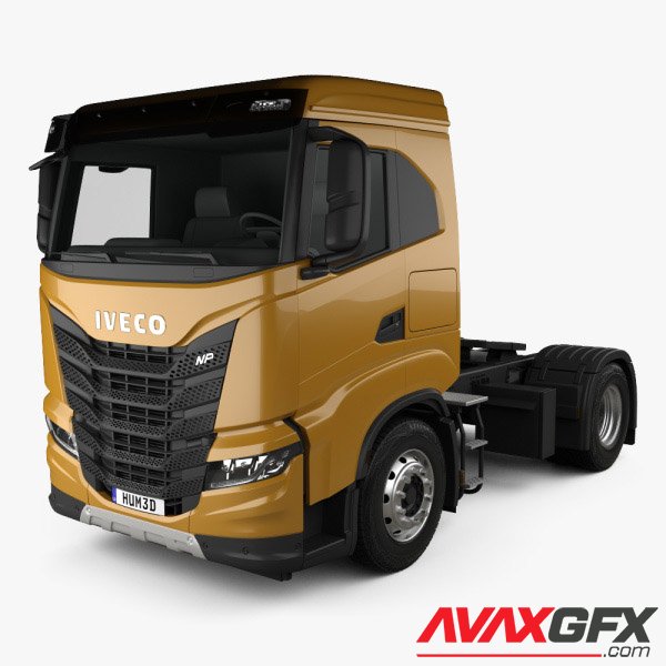 Iveco X-Way Tractor Truck 2020 3D